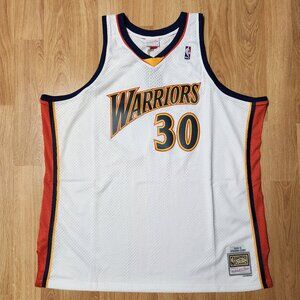 Stephen Curry 2009-10 Golden State Warriors Mitchell and Ness jersey men sz 4XLT